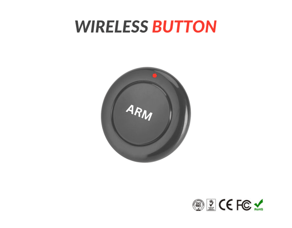 van alarm wireless button security alarm system