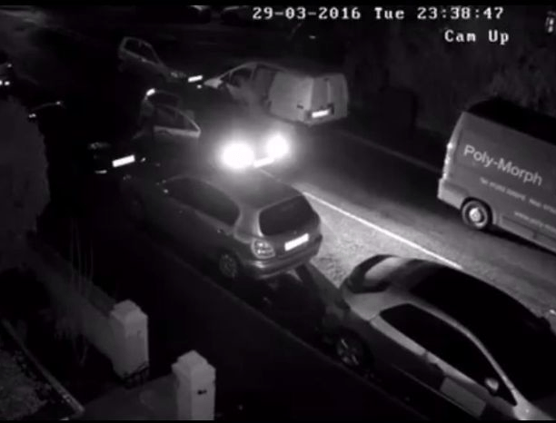 CCTV footage captures alleged £3,000 theft of tools from business van