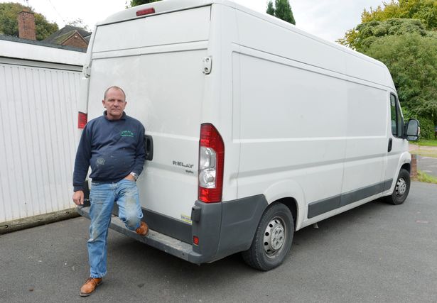 Watch the moment thieves appear to steal £5k of tools from van