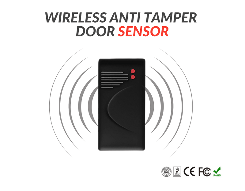 Wireless vibration anti tamper van alarm door alarm
