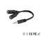 Smart 360 Splitter Cable - 3.5mm Male to 2x 3.5mm Female - siren
